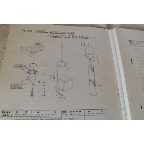 KOMATSU D80A-12 BULLDOZER Parts Manual Book Catalog spare D85AE #2 image