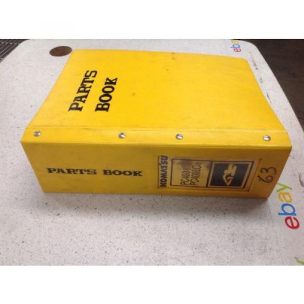 Komatsu PC400-3, PC400LC-3 Hydraulic Excavator Parts Book PEPB02080306 #3 image