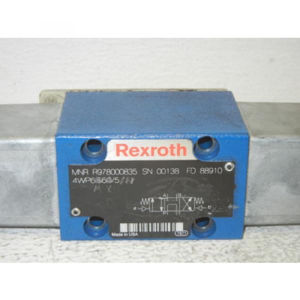 REXROTH Greece Italy R978000835 USED DIRECTIONAL VALVE R978000835 #2 image